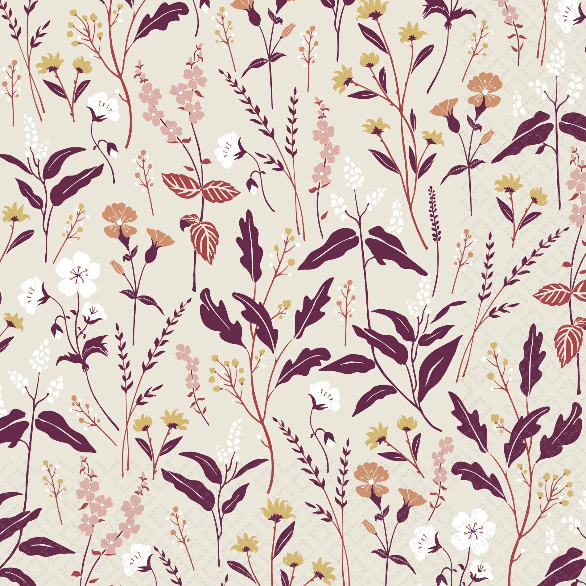 IHR Pretty Meadow Autumn Lunch Napkins