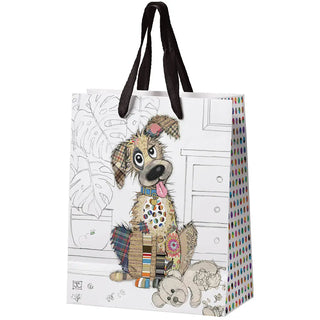 Bug Art Medium Gift bag - Dog