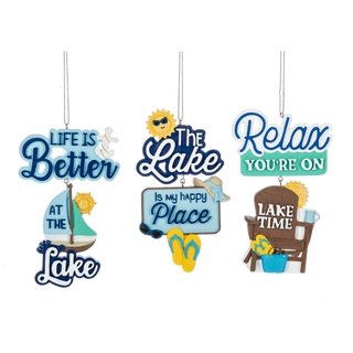 Lake Time Ornaments