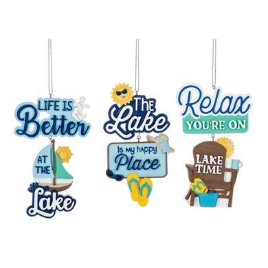 Lake Time Ornaments