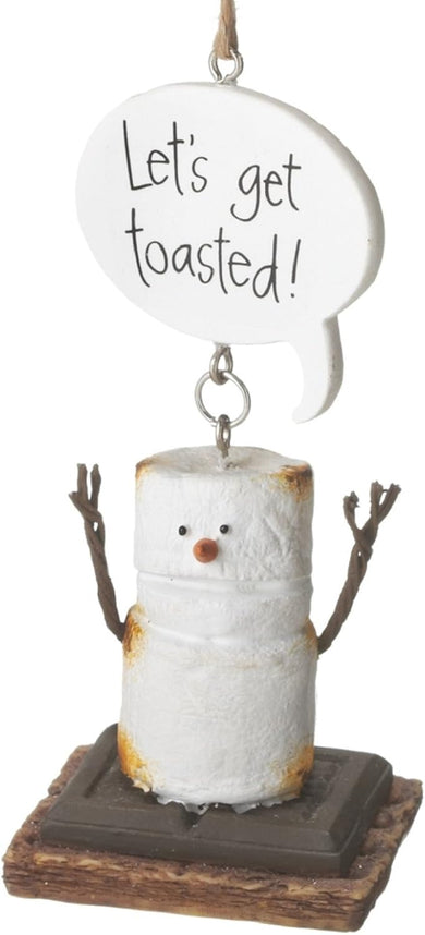 S'mores Let's Get Toasted Ornament