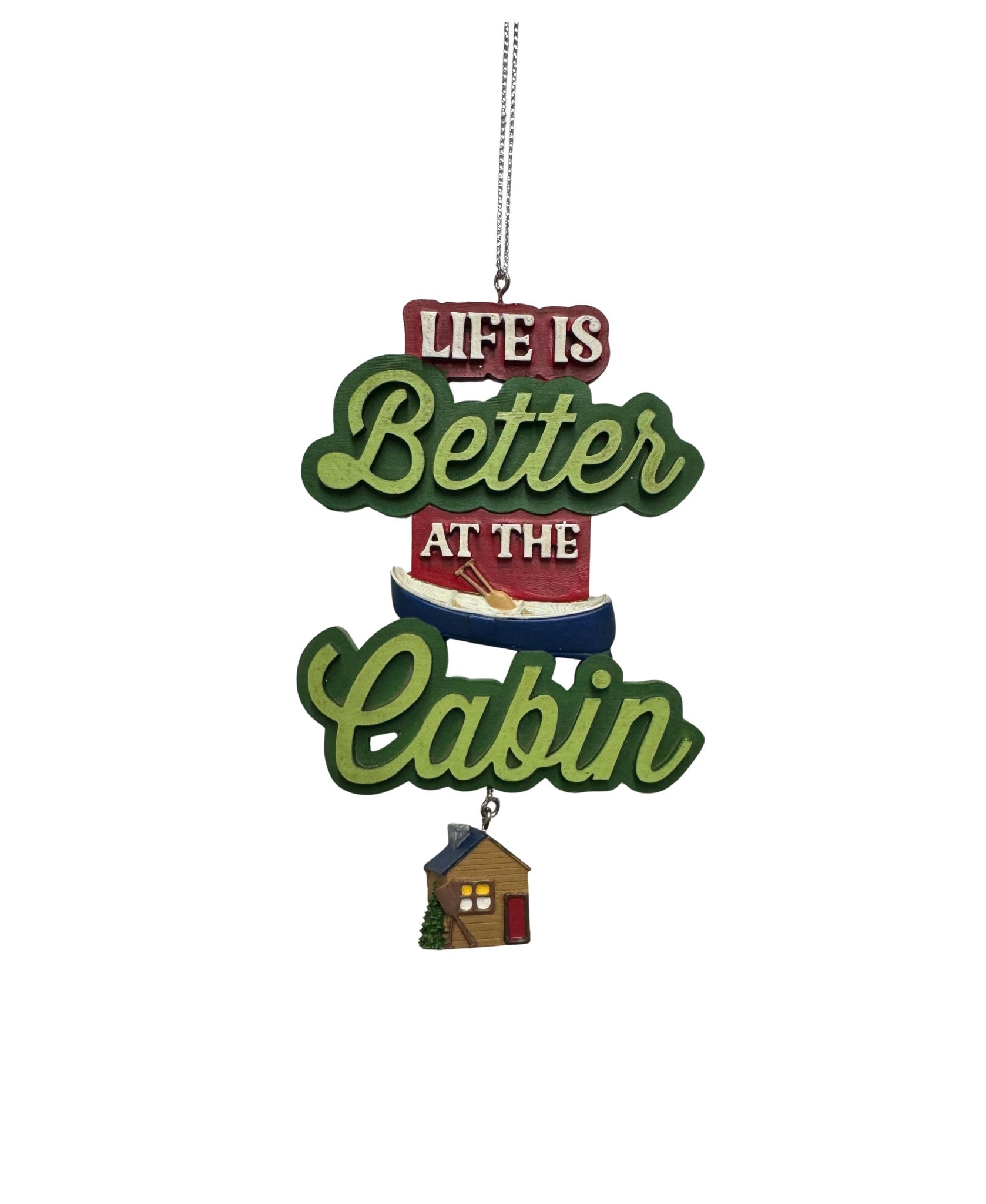 Cabin Life Ornaments