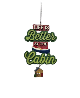 Cabin Life Ornaments
