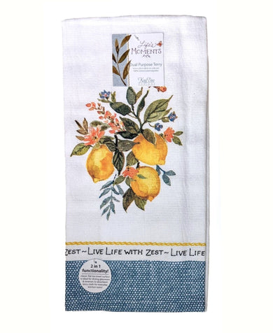Live Life with Zest Dual Purpose Towel