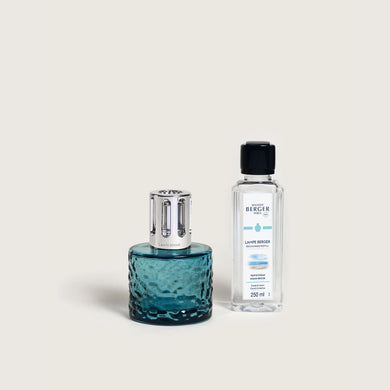 Lampe Berger Mirage Azure Fragrance Lamp Gift Set with Ocean Breeze