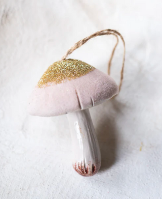 Magical Mushroom Ornament, Pink High Top