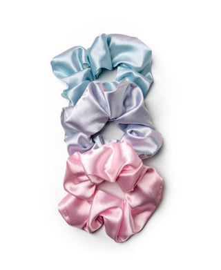 Mane Squeeze - 3 pc. Silky Satin Scrunchie Set