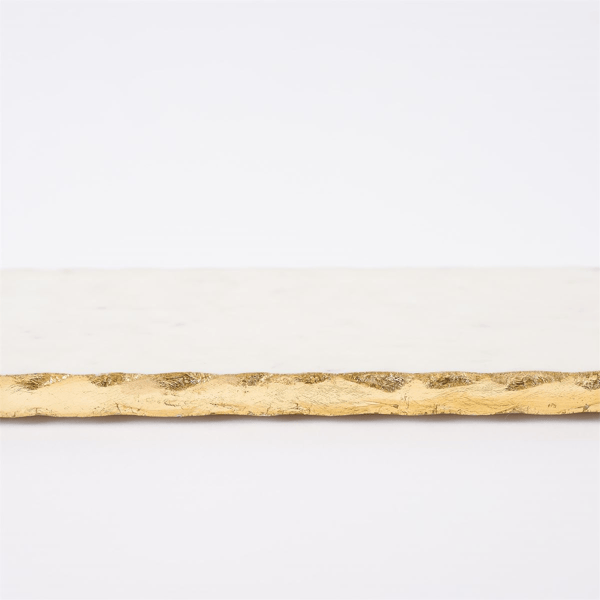 Gold Edge Marble Hostess Serving Set