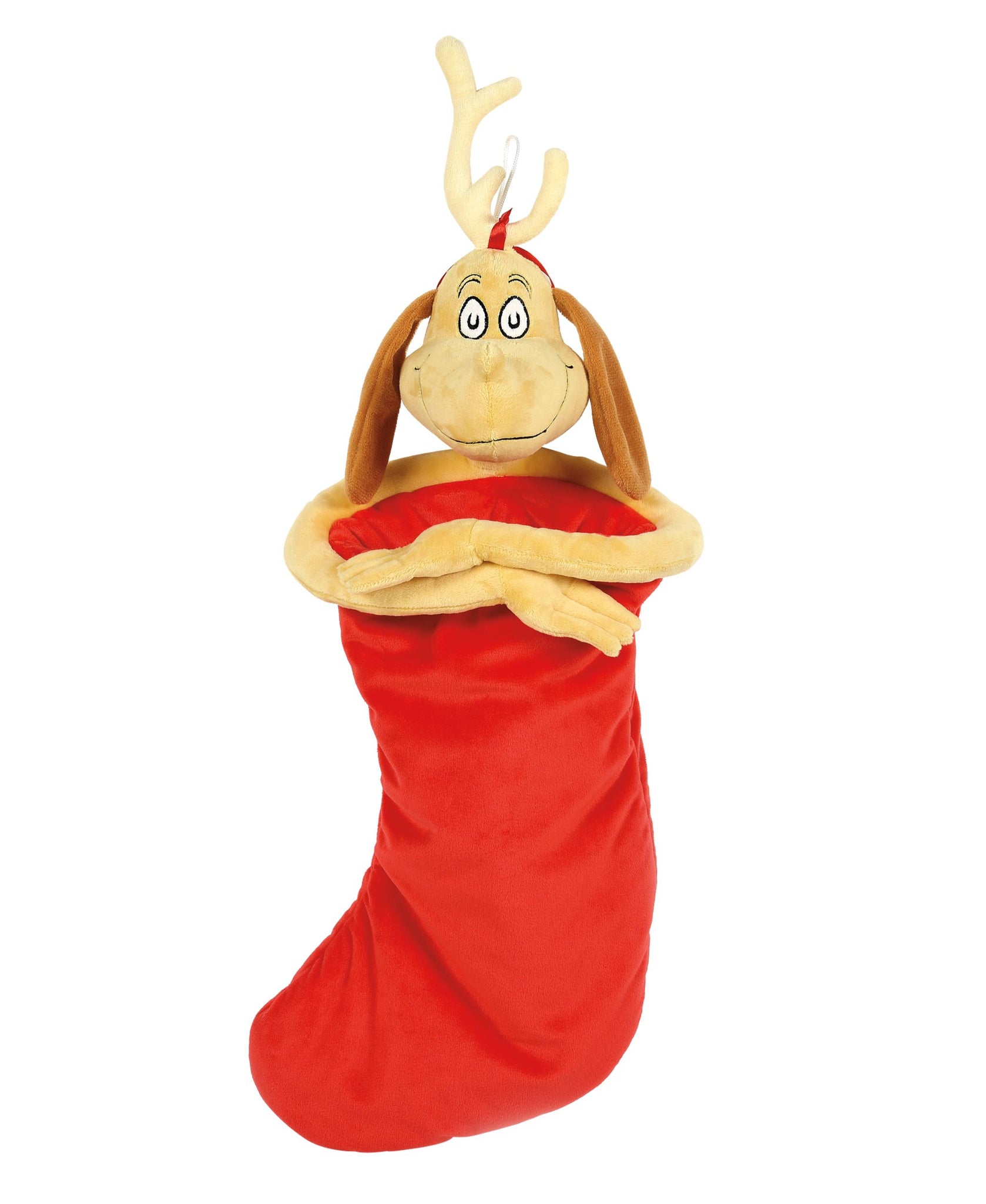 The Grinch Max Plush Stocking
