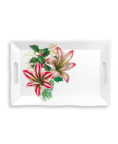 Michel Design Works Merry Christmas Melamine Large Serving Tray
