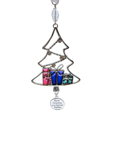 Merry Christmas To A Special Teacher Ornament