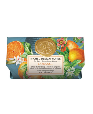 Michel Design Works L'Orange Large Bath Soap Bar