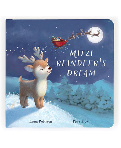 JellyCat Mitzi Reindeer's Dream Book