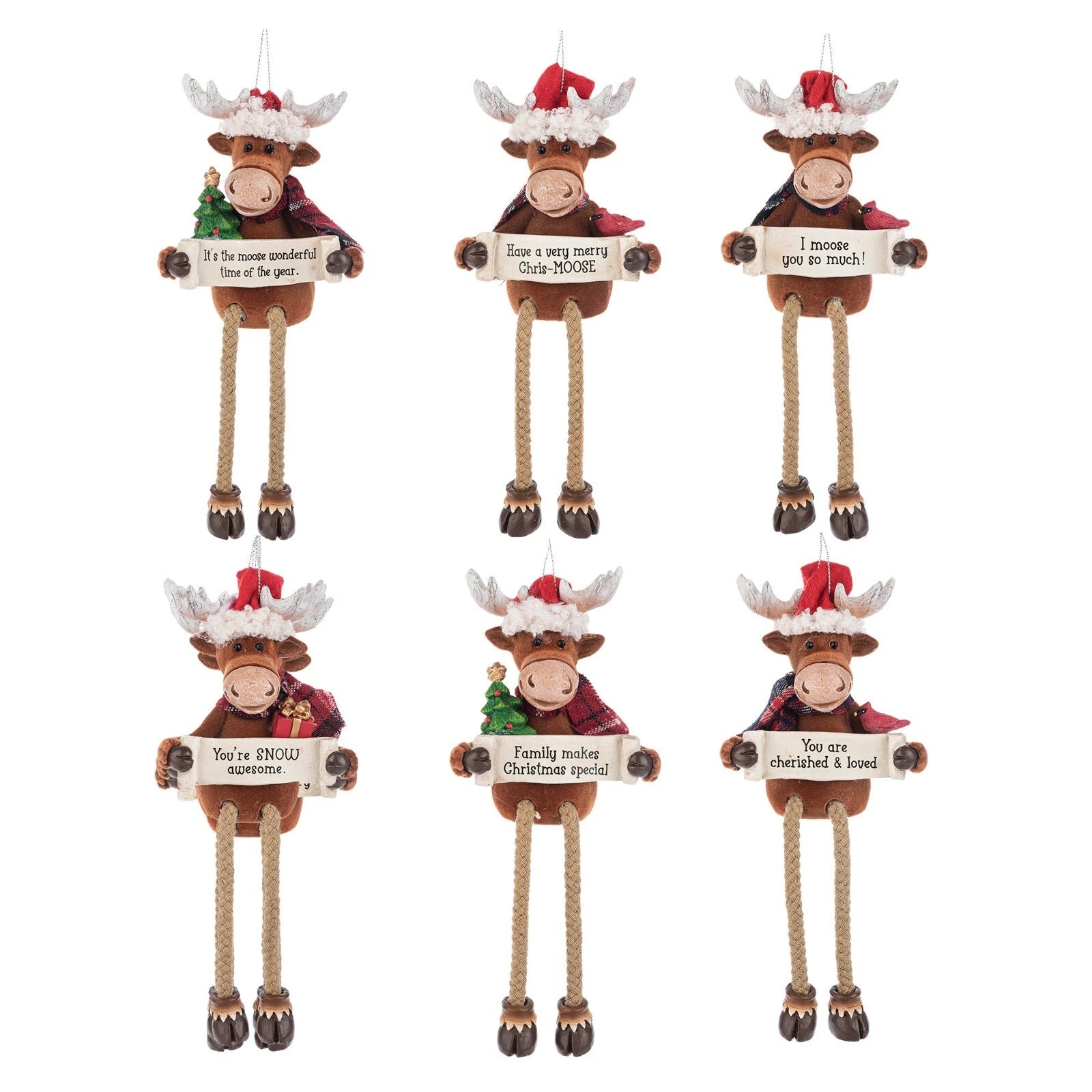 Merry Chris-Moose Ornaments