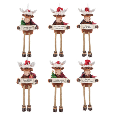 Merry Chris-Moose Shelf Sitter