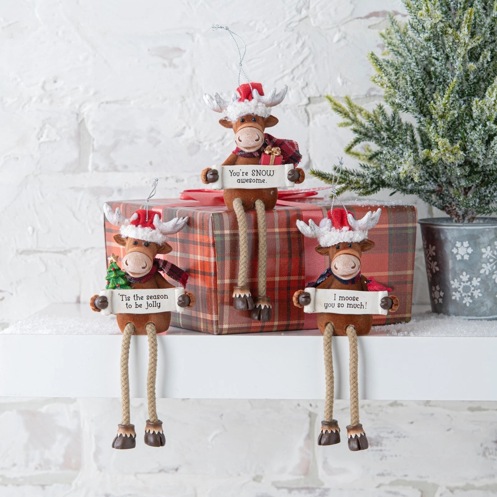 Merry Chris-Moose Ornaments