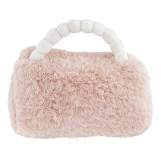 Stephan Baby Plush Rattle Purse - Pink