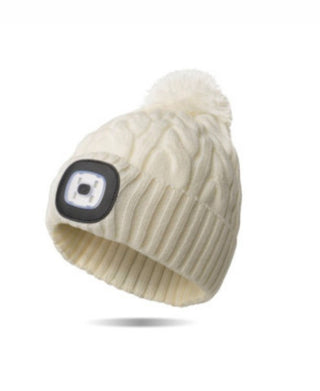 Night Scope - Rechargeable LED Light Pom Hat