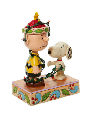 Jim Shore Peanuts 'Oh Brother' - Charlie and Snoopy