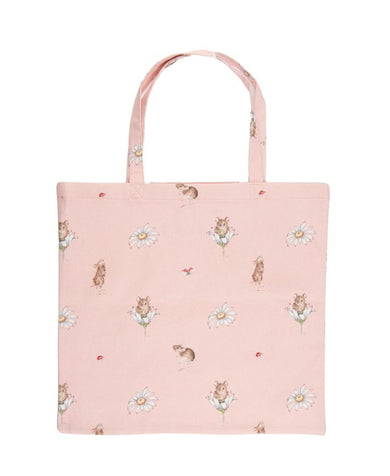 Wrendale Designs 'Oops A Daisy' Mouse Foldable Shopping Bag