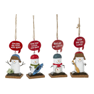 S'Mores Outdoor Enthusiast Ornaments