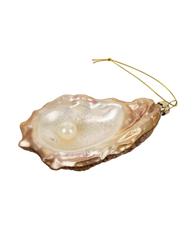Oyster Glass Ornament