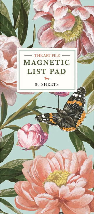 Magnetic To-Do Pads -  Flowers And Butterflies