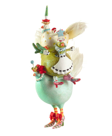 Patience Brewster 12 Days 3 French Hens Ornament