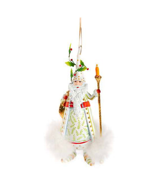 Patience Brewster Dash Away Candle Light Santa Ornament