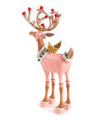 Patience Brewster Dash Away Cupid Reindeer Figure