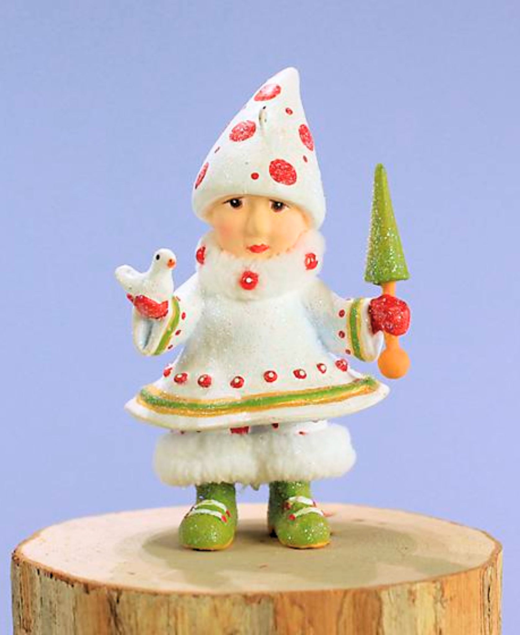 Patience Brewster Dash Away Blitzen's Elf Mini Ornament