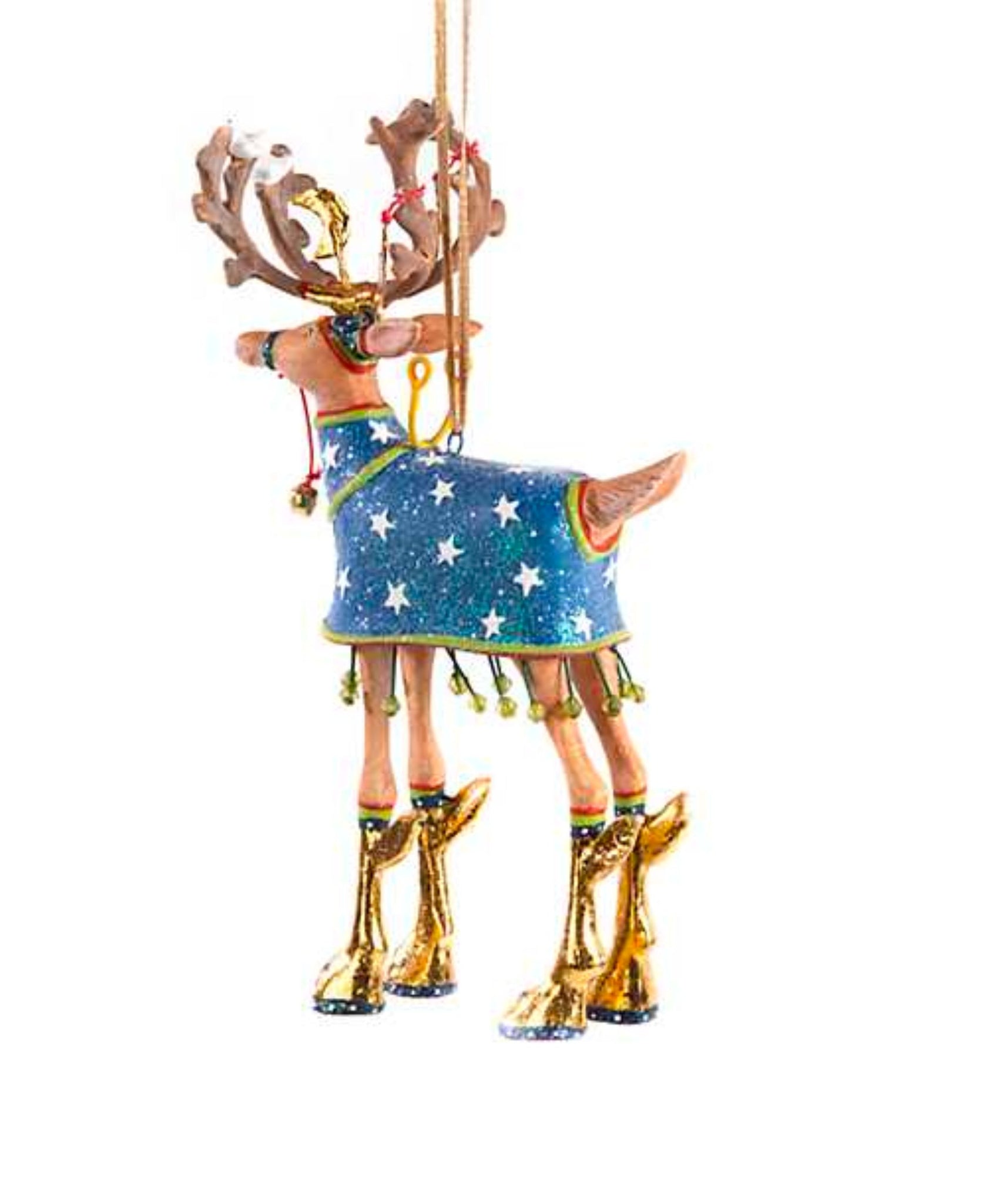 Patience Brewster Dash Away Comet Reindeer Ornament