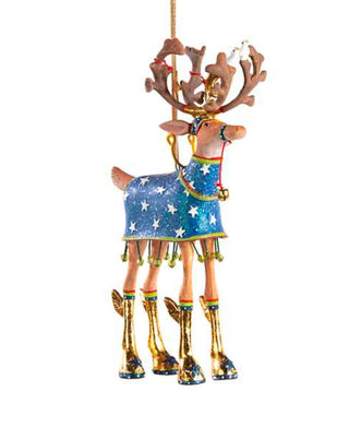 Patience Brewster Dash Away Comet Reindeer Ornament