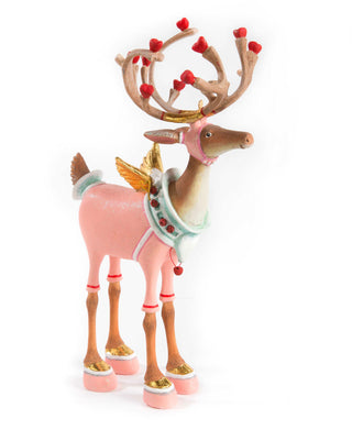 Patience Brewster Dash Away Cupid Reindeer Figure