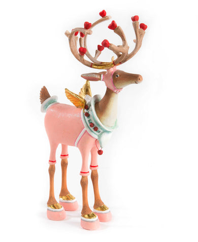 Patience Brewster Dash Away Cupid Reindeer Figure