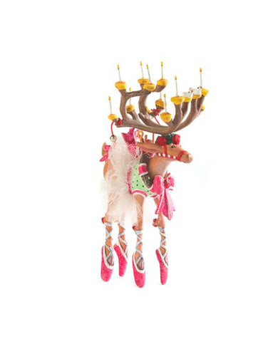 Patience Brewster Dash Away Dancer Reindeer Mini Ornament