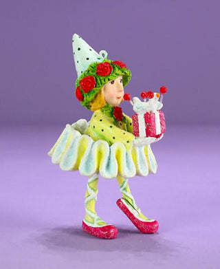 Patience Brewster Dash Away Dancer's Elf Mini Ornament