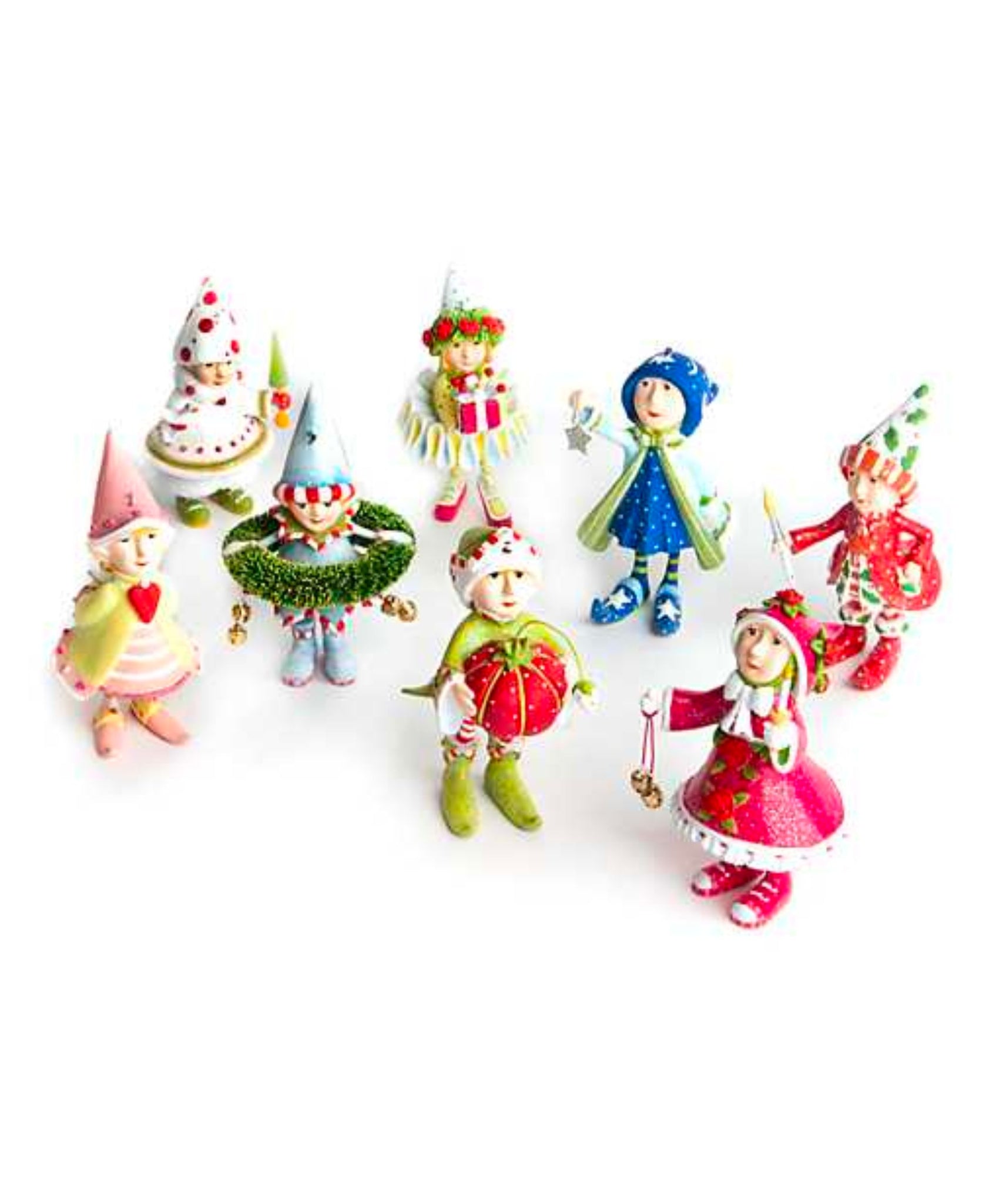 Patience Brewster Dash Away Dancer's Elf Mini Ornament