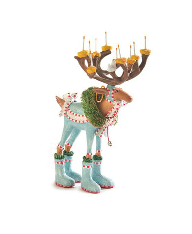 Patience Brewster Dash Away Dasher Reindeer Mini Ornament