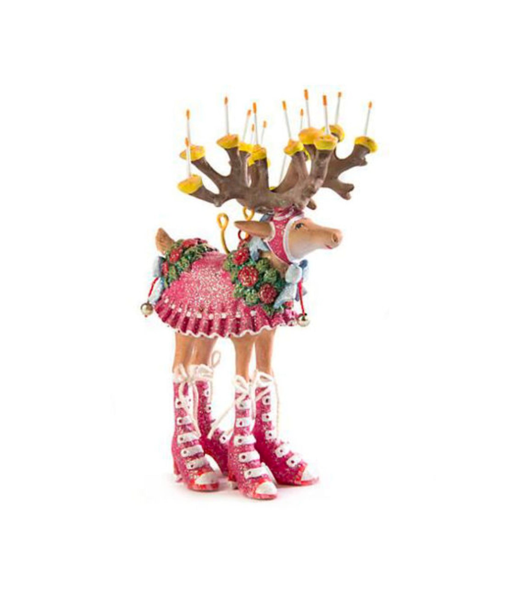 Patience Brewster Dash Away Donna Reindeer Mini Ornament