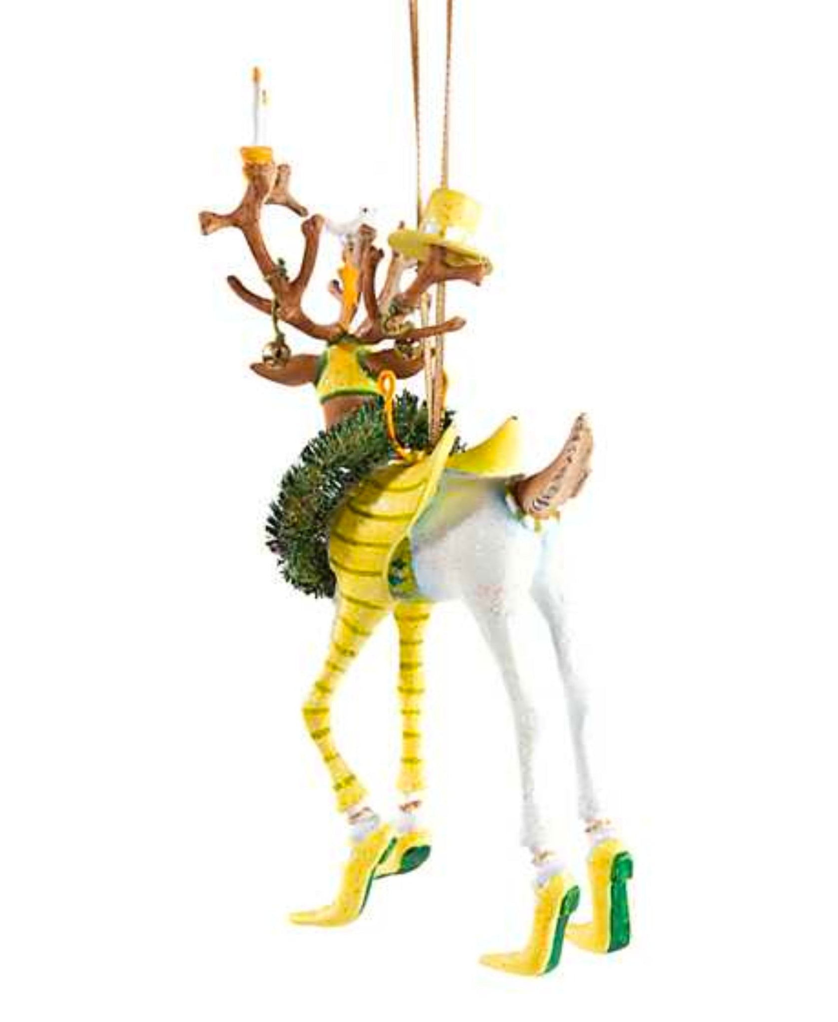 Patience Brewster Dash Away Prancer Reindeer Ornament