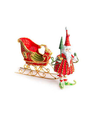 Patience Brewster Dash Away Santa Mini Ornaments Set