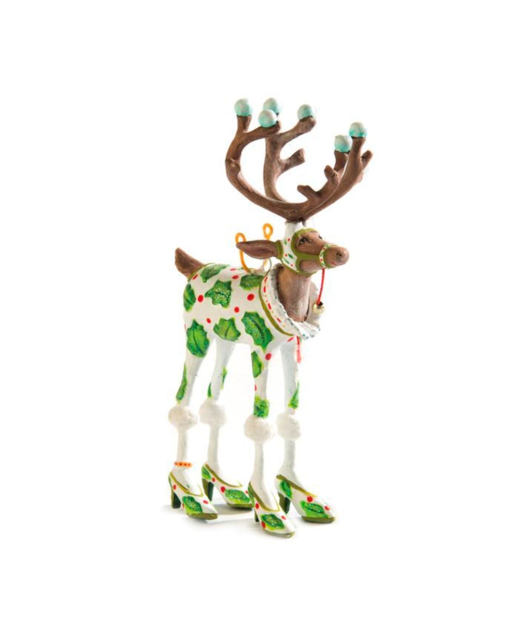 Patience Brewster Dash Away Vixen Reindeer Mini Ornament