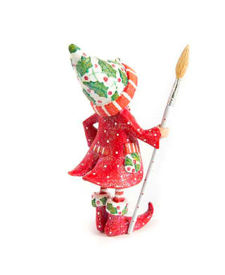 Patience Brewster Dash Away Vixen's Elf Mini Ornament