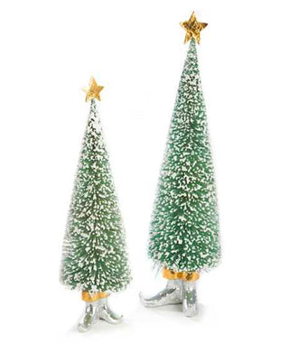 Patience Brewster Moonbeam Sisal Elf Tree Figures