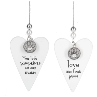 Pet Heart Ornaments