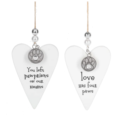 Pet Heart Ornaments