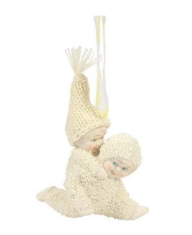 Snowbabies Piggyback Ornament
