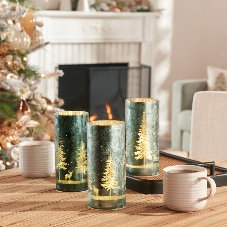 LED Pine Forest Luminary