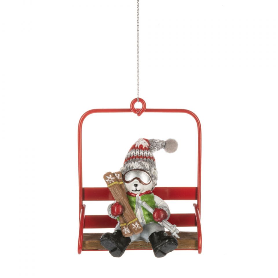 Day At The Ski Lodge Ornaments
